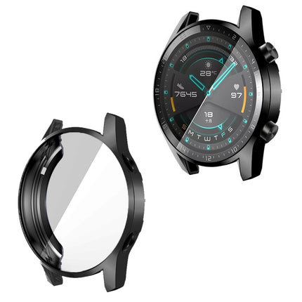 For Huawei Watch GT2 46mm TPU All Inclusive Watch Case(Black)-garmade.com