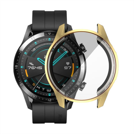 For Huawei Watch GT2 46mm TPU All Inclusive Watch Case(Golden)-garmade.com