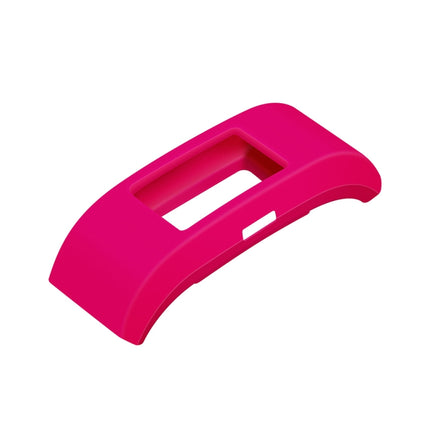 For Fitbit Charge 2 Smart Watch Silicone Protective Case(Rose Red)-garmade.com