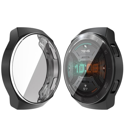 For Huawei GT2e TPU Electroplated All Inclusive Watch Case(Black)-garmade.com