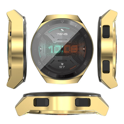 For Huawei GT2e TPU Electroplated All Inclusive Watch Case(Golden)-garmade.com