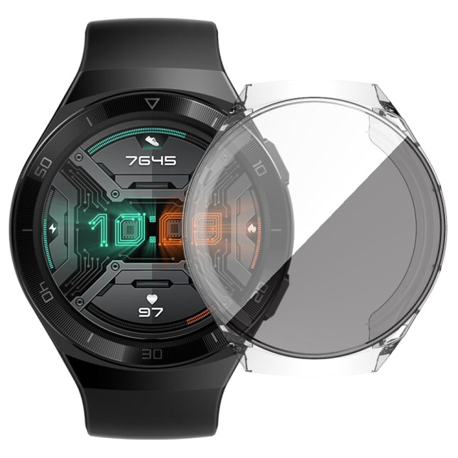 For Huawei GT2e TPU Electroplated All Inclusive Watch Case(Transparent)-garmade.com