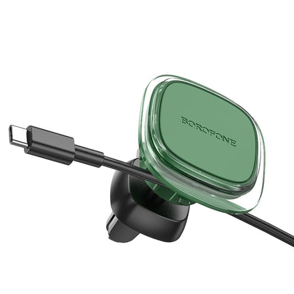 Borofone BH82 Car Air Vent Magnetic Phone Mount(Green)-garmade.com
