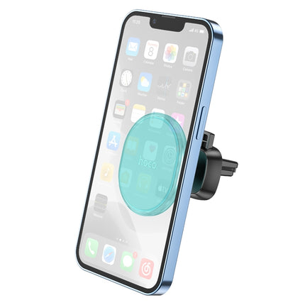 hoco H1 Car Air Outlet Magnetic Phone Holder(Blue)-garmade.com