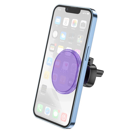 hoco H1 Car Air Outlet Magnetic Phone Holder(Purple)-garmade.com