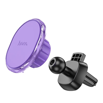 hoco H1 Car Air Outlet Magnetic Phone Holder(Purple)-garmade.com