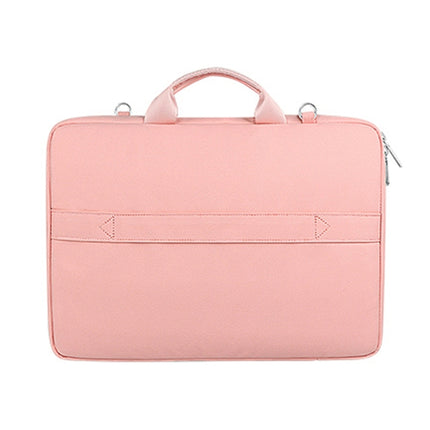 ST11 Polyester Thickened Laptop Bag, Size:13.3 inch(Pink)-garmade.com