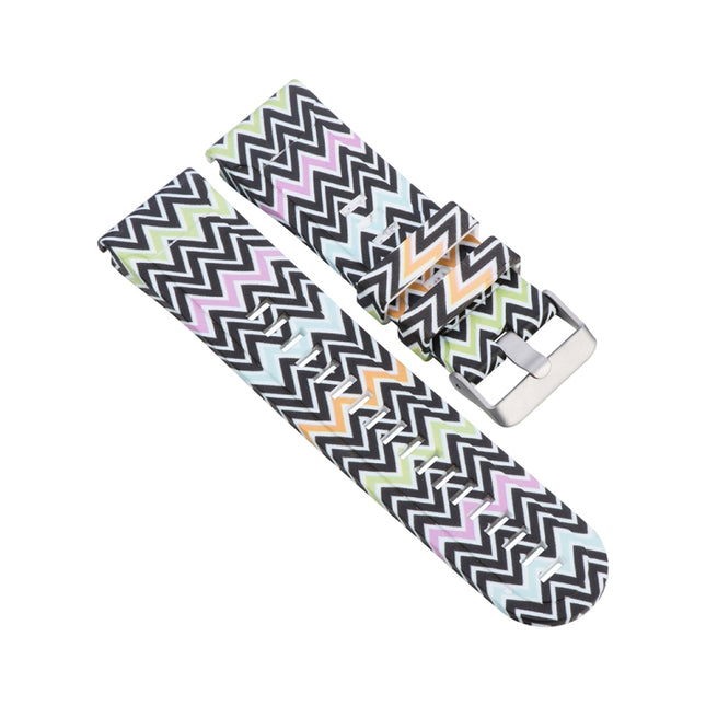 For Garmin Fenix 5X (26mm) / Fenix3 / Fenix3 HR Silicone Replacement Wrist Strap Watchband(Colorful)-garmade.com
