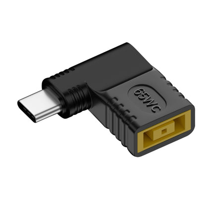 For Lenovo Square Port 65W DC Input to USB-C / Type-C PD Power Adapter-garmade.com