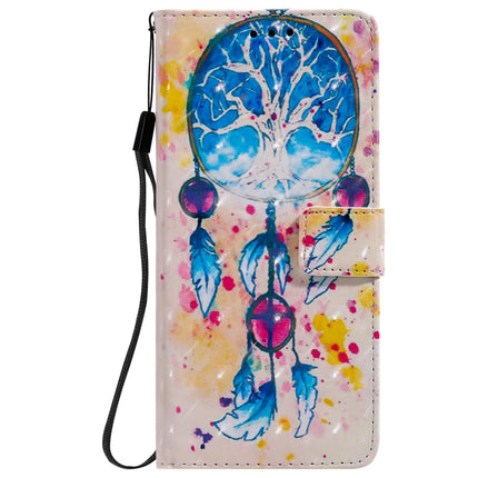 For Galaxy S20 Ultra 3D Painting Horizontal Flip Leather Case with Holder & Card Slot & Lanyard(Wind Chimes)-garmade.com
