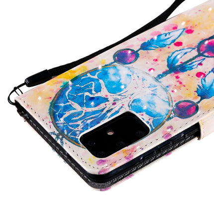 For Galaxy S20+ 3D Painting Horizontal Flip Leather Case with Holder & Card Slot & Lanyard(Wind Chimes)-garmade.com