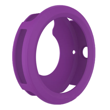 For Garmin Vivoactive 3 Smart Watch Silicone Protective Case(Purple)-garmade.com