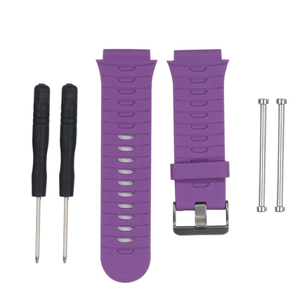 For Garmin Forerunner 920XT Replacement Wrist Strap Watchband(Purple)-garmade.com