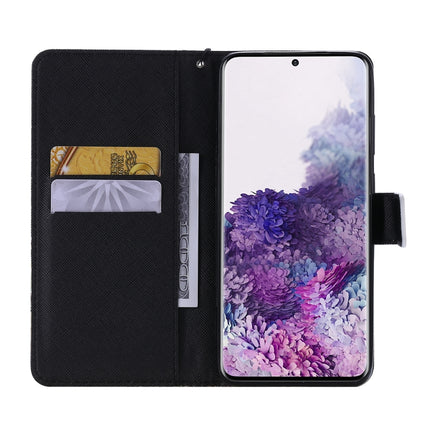 For Galaxy S20+ Painting Horizontal Flip Leather Case with Holder & Card Slot & Lanyard(Cyclops)-garmade.com
