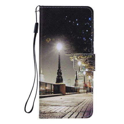 For Galaxy S20+ Painting Horizontal Flip Leather Case with Holder & Card Slot & Lanyard(Cityscape)-garmade.com