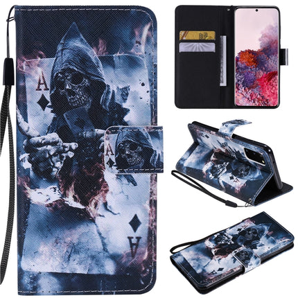 For Galaxy S20 Painting Horizontal Flip Leather Case with Holder & Card Slot & Lanyard(Magician)-garmade.com