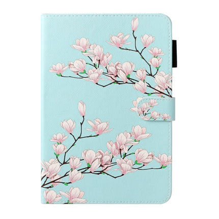 For iPad 9.7 inch (2017) Cross Texture Painted Horizontal Leather Case with Sleep / Wake-up Function & Card Slot & Holder & Wallet(Magnolia)-garmade.com