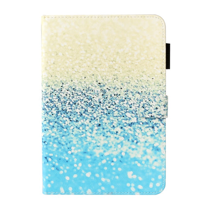 For Galaxy Tab A 8.0 (2019) T290 Cross Texture Painted Horizontal Leather Case with Sleep / Wake-up Function & Card Slot & Holder & Wallet(Blue Sand)-garmade.com