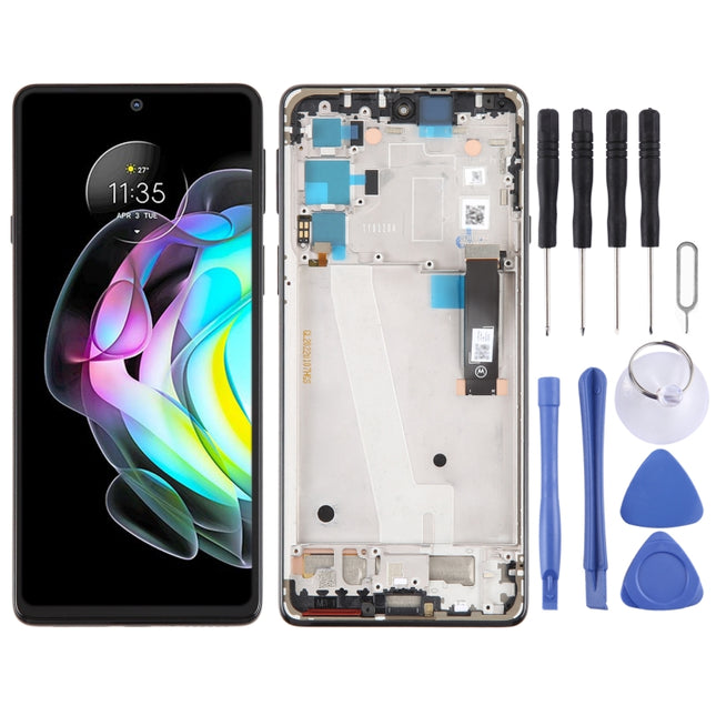 Original LCD Screen For Motorola Moto Edge 20 Digitizer Full Assembly With Frame-garmade.com