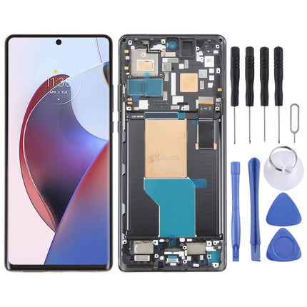 Original LCD Screen For Motorola Moto Edge 30 Ultra Digitizer Full Assembly With Frame-garmade.com