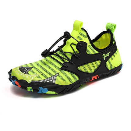 2103 Outdoor Sports River Hiking Beach Quick Drying Shoes, Size:39(Green)-garmade.com