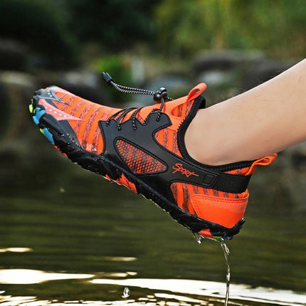 2103 Outdoor Sports River Hiking Beach Quick Drying Shoes, Size:44(Blakc)-garmade.com