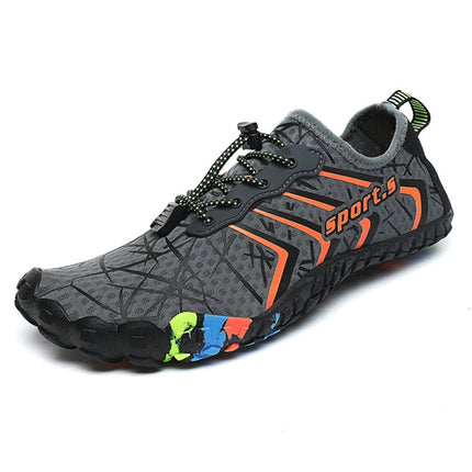 999 Lovers Style Soft Sole Outdoor Beach River Hiking Shoes, Size:38(Grey)-garmade.com