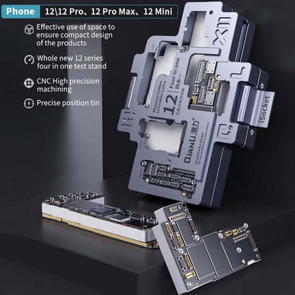 Qianli iSocket Motherboard Layered Test Fixture For iPhone 12 Series-garmade.com