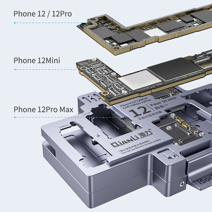 Qianli iSocket Motherboard Layered Test Fixture For iPhone 12 Series-garmade.com