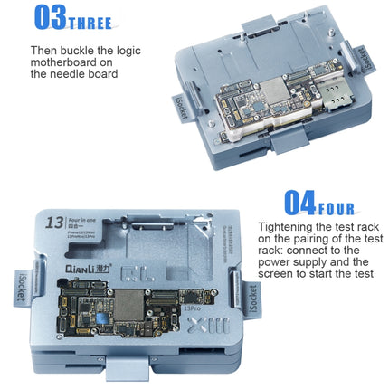 Qianli iSocket Motherboard Layered Test Fixture For iPhone 13 Series-garmade.com
