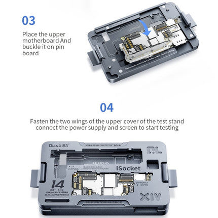 Qianli iSocket Motherboard Layered Test Fixture For iPhone 14 Series-garmade.com