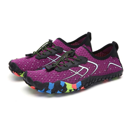 1888 Outdoor Hiking Sports and Anti-skid Wading Shoes, Size:36(Purple)-garmade.com