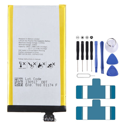 For Blackberry Z20 / Z30 2880mAh Battery Replacement BAT-50136-003 002-garmade.com