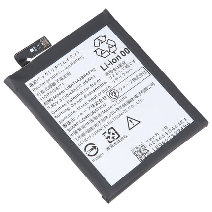 For Sharp AQUOS R2 zero 1 SH-03K 3130mAh Battery Replacement UBATIA286AFN2-garmade.com