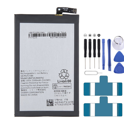 For Sharp Aquos Compact SHV41 701SH 2500mAh Battery Replacement UBAT I A284AFN2-garmade.com