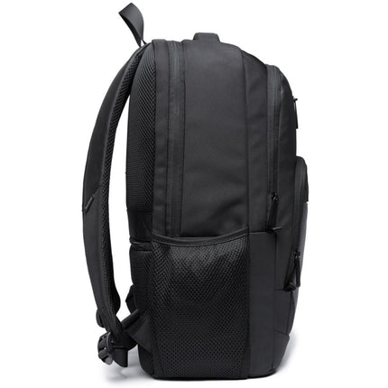 Bange BG-1922 16 inch Men Oxford Fabric Waterproof Backpack with USB Port(Black)-garmade.com