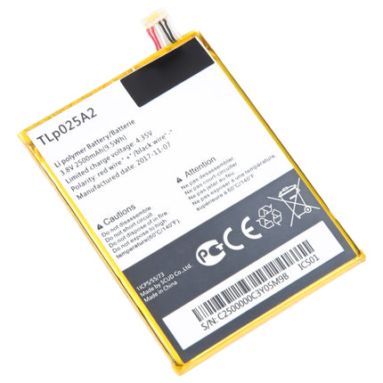 For Alcatel S960T y900 Y710 2500mAh Battery Replacement TLP025A2-garmade.com