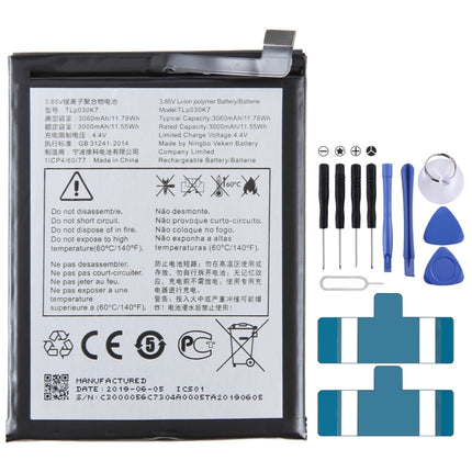 For Alcatel 1s 5024A 5024D_EEA 3000mAh Battery Replacement TLP030K7-garmade.com