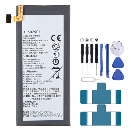 For Alcatel OneTouch Pop 4 Plus 5056E 2500mAh Battery Replacement TLP025C1-garmade.com