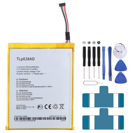 For Alcatel One Touch Pixi 7 OT-9006W 2820mAh Battery Replacement TLp028AD-garmade.com