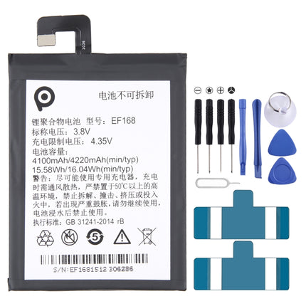 For PPTV Kings 7 / King 7s / King 7 pp6000 Battery Replacement EF168-garmade.com