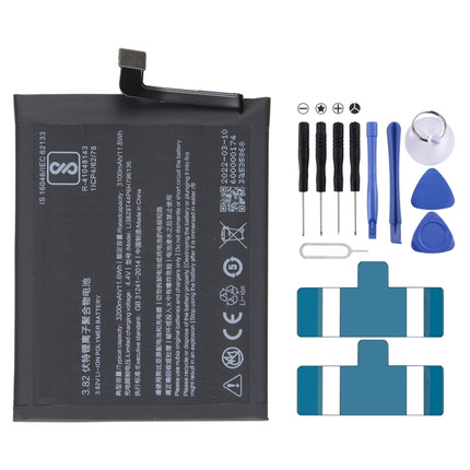 For ZTE Nubia Z17 MINI NX569J NX569H 3200mAh Battery Replacement Li3829T44P6h796136-garmade.com