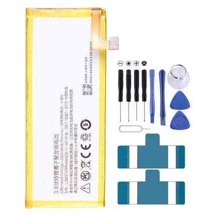 For ZTE Nubia NX507J 2380mAh Battery Replacement Li3823T43P6hA54236-H-garmade.com