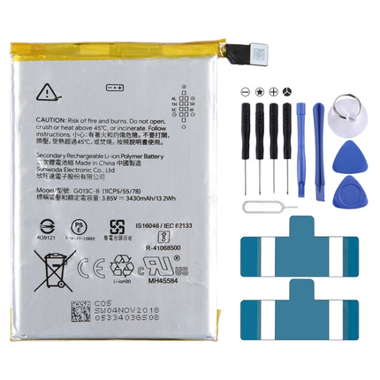 For Google Pixel 3 XL 3430mAh Battery Replacement G013C-B-garmade.com