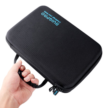 For GoPro HERO8 / 7 / 6 RUIGPRO Shockproof Waterproof Portable Case Box Size: 28 x 19.7 x 6.8cm-garmade.com