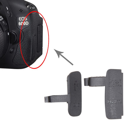 For Canon EOS 600D OEM USB Cover Cap-garmade.com