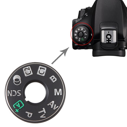 For Canon EOS 90D OEM Mode Dial Iron Pad-garmade.com