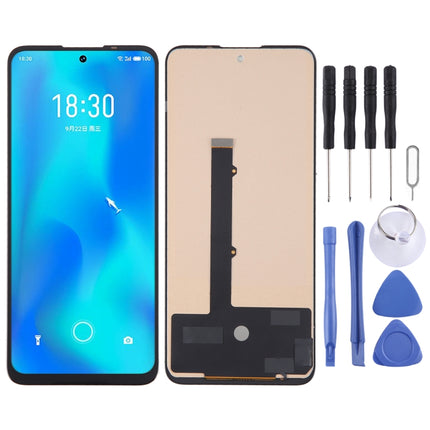 TFT LCD Screen For Meizu 18X with Digitizer Full Assembly, Not Supporting Fingerprint Identification-garmade.com
