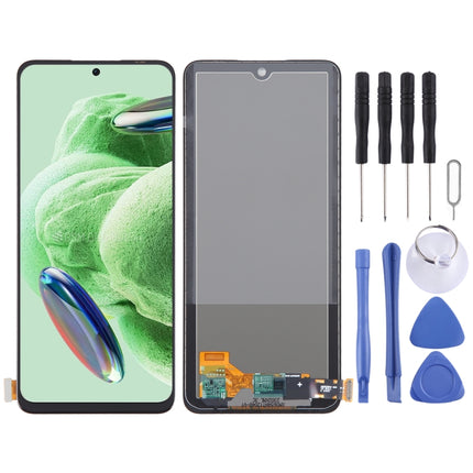 TFT LCD Screen For Xiaomi Redmi Note 12 5G with Digitizer Full Assembly, Not Supporting Fingerprint Identification-garmade.com