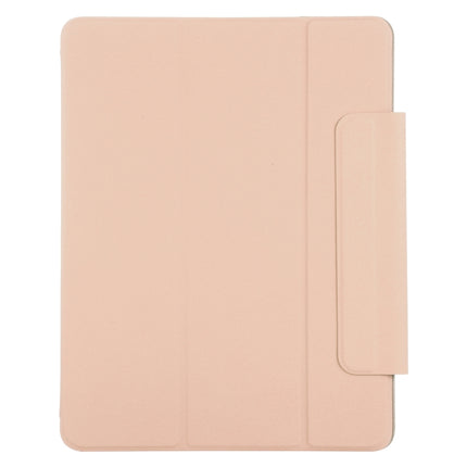 For iPad Pro 11 2022 / 2021 / iPad Pro 11 inch 2020 / Pro 11 2018 / Air 2020 10.9 Horizontal Flip Ultra-thin Double-sided Clip Active Buckle Magnetic PU Leather Tablet Case With Three-folding Holder & Sleep / Wake-up Function(Gold)-garmade.com